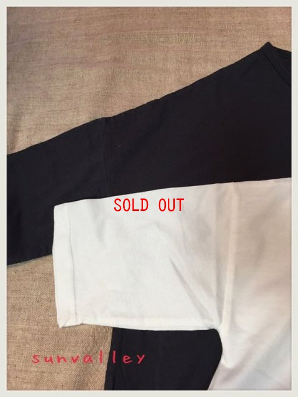 画像6: sunvalley(サンバレー）　コットン天竺5分袖プルオーバー