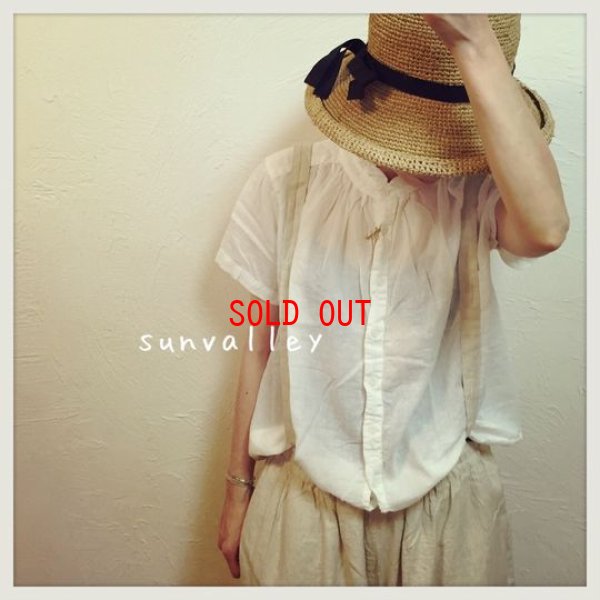 画像2: sunvalley(サンバレー）　ボイル製品染め半袖シャツ