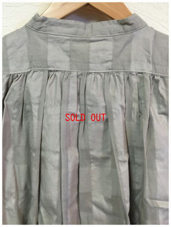 画像10: sunvalley(サンバレー）　コットンチェック織ノースリブブラウス