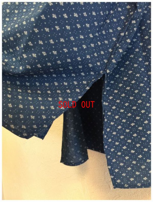 画像13: ichi(イチ) インデイゴフラワーヘンリーチュニック