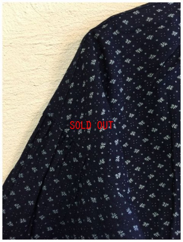 画像11: ichi(イチ) インデイゴフラワーヘンリーチュニック