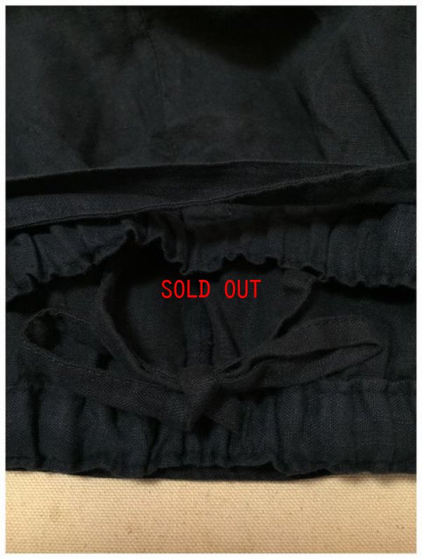 画像9: a+koloni(コロニー) リネンワッシャーエプロンパンツ