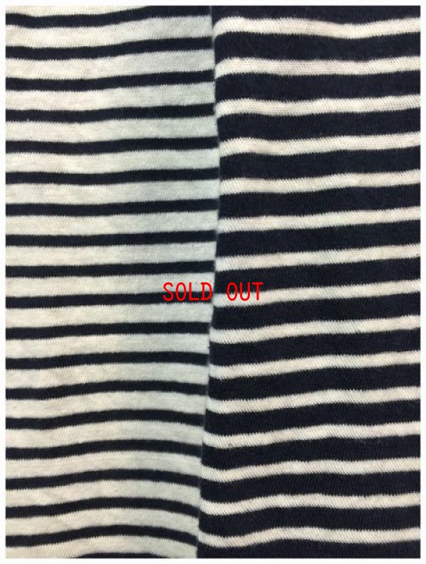 画像9: seasew(シーソー）　ソフトコットン天竺ボーダーTシャツ