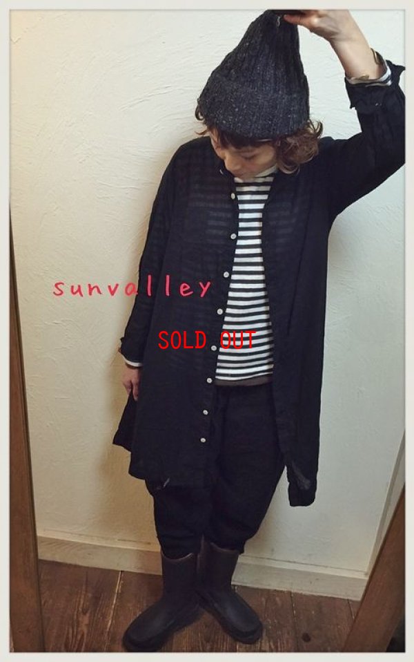 画像2: sunvalley(サンバレー）　ボイル製品染めシャツワンピース