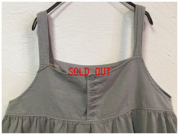 画像9: alacrity(アラクリティ）　コットンリネンWガーゼ2WAYエプロンワンピース