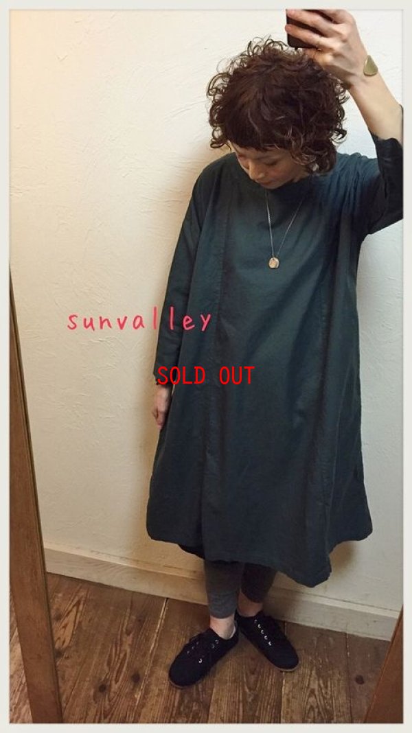 画像2: sunvalley(サンバレー）　オックス製品染めワンピース