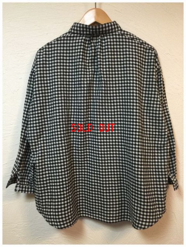 画像12: sunvalley(サンバレー）　コットンリネンギンガム2wayシャツ