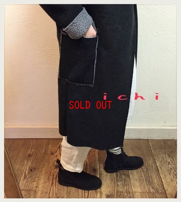 画像5: ichi(イチ）　裏ボアフード付きロングコート