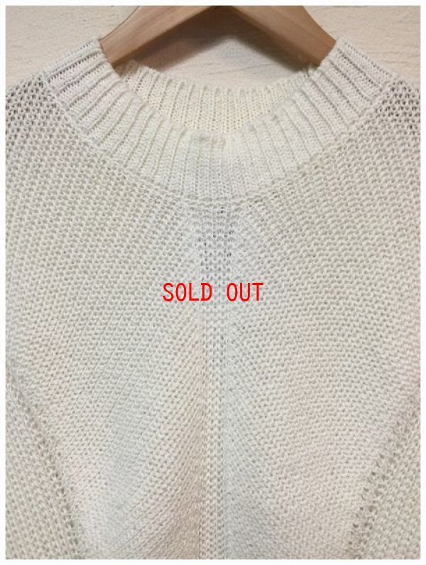 画像9: YARRA(ヤラ/ドゥーブルー）　後ろ開き畦編みベスト