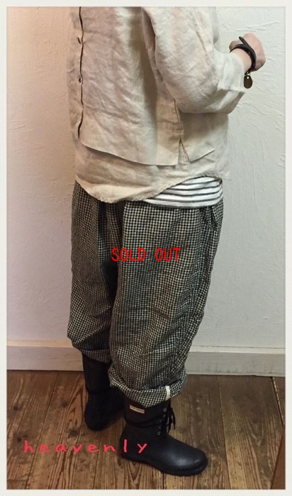 画像4: heavenly(ヘブンリー）　リネンコクーンパンツ