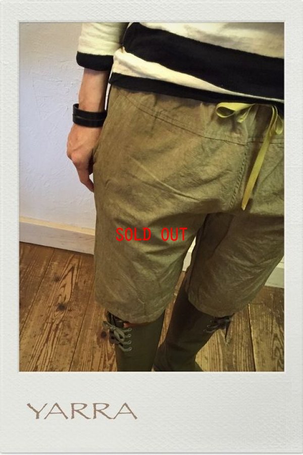 画像3: YARRA(ヤラ）　コットンリネンハーフパンツ