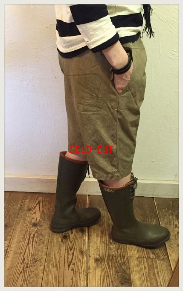 画像4: YARRA(ヤラ）　コットンリネンハーフパンツ