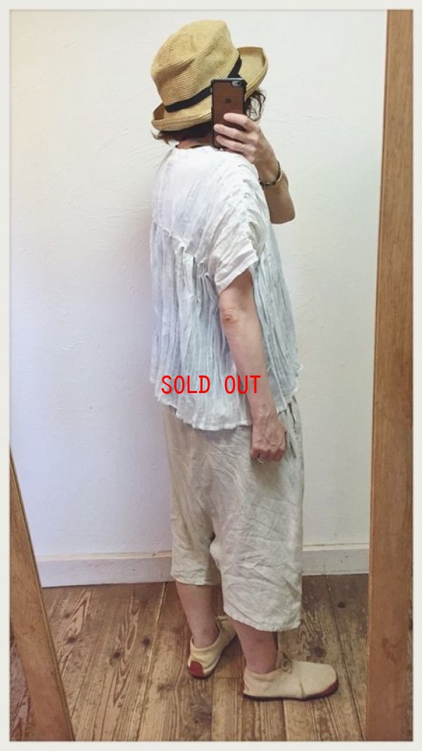 画像4: alacrity(アラクリティ）　ワッシャーガーゼレースブラウス