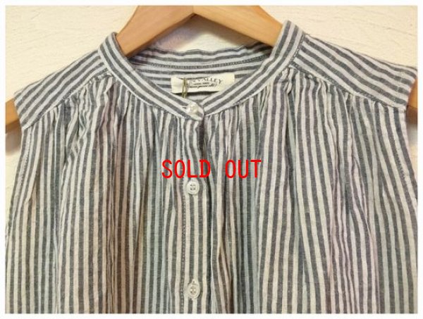 画像7: sun valley(サンバレー）　コットンリネンノースリシャツ
