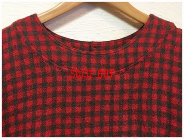 画像9: ichi(イチ）　ウールガーゼ後ろ開きプルオーバー