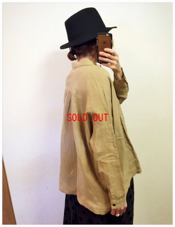 画像4: ichi/Antiquite's(アンティークス）　カラーリネンシャツ