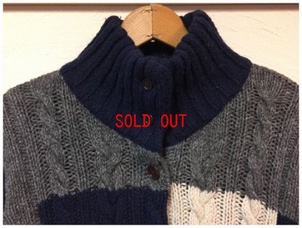 画像6: alacrity(アラクリティ) ケーブルチェックニットコート