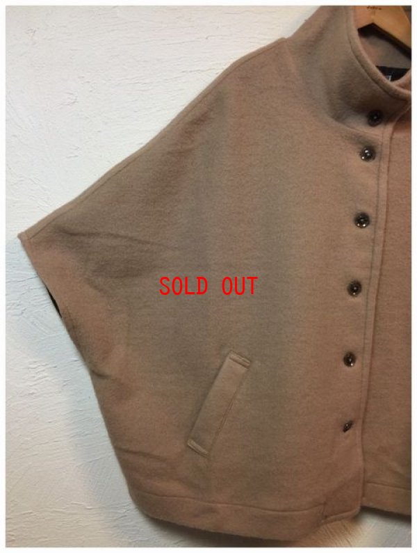 画像10: le ciel a temps doux(ルシエルタンドゥース）　ウール混ポンチョ