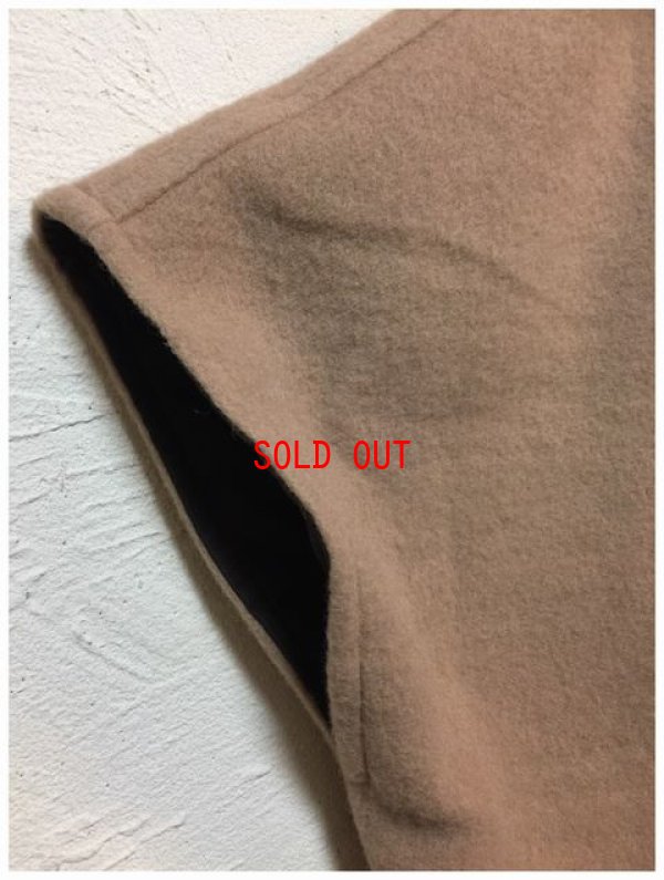 画像11: le ciel a temps doux(ルシエルタンドゥース）　ウール混ポンチョ