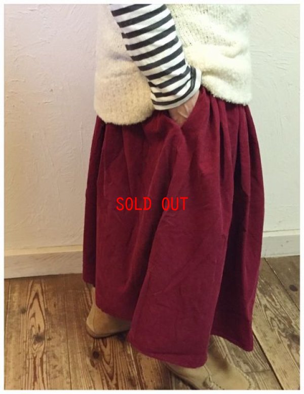 画像3: heavenly（ヘブンリー）　コーデュロイギャザースカート