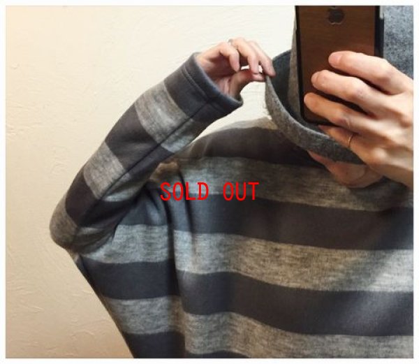 画像3: eka：：（エーカ）　シャギーボーダーウールニットプルオーバー