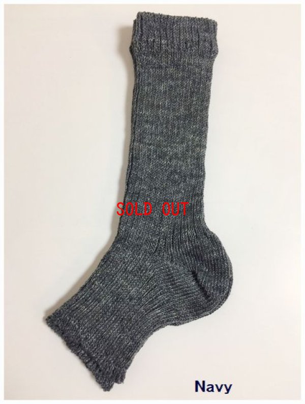 画像4: Homie(ホーミー）　リネンオーガニックコットンリブサンダルソックス