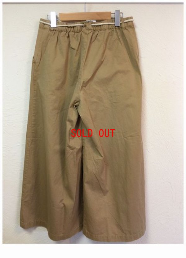 画像4: eka：：（エーカ）　ツイルひも付きタックガウチョパンツ