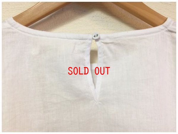 画像7: alacrity（アラクリティ）　コットンリネンワッシャーレースブラウス