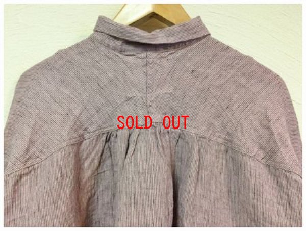 画像8: ichi/Antiquite's(アンティークス）　東炊きリネンストライプシャツ