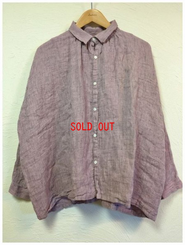 画像5: ichi/Antiquite's(アンティークス）　東炊きリネンストライプシャツ