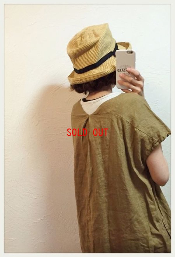 画像3: sun valley(サンバレー）　フレンチリネンフレンチスリーブワンピース