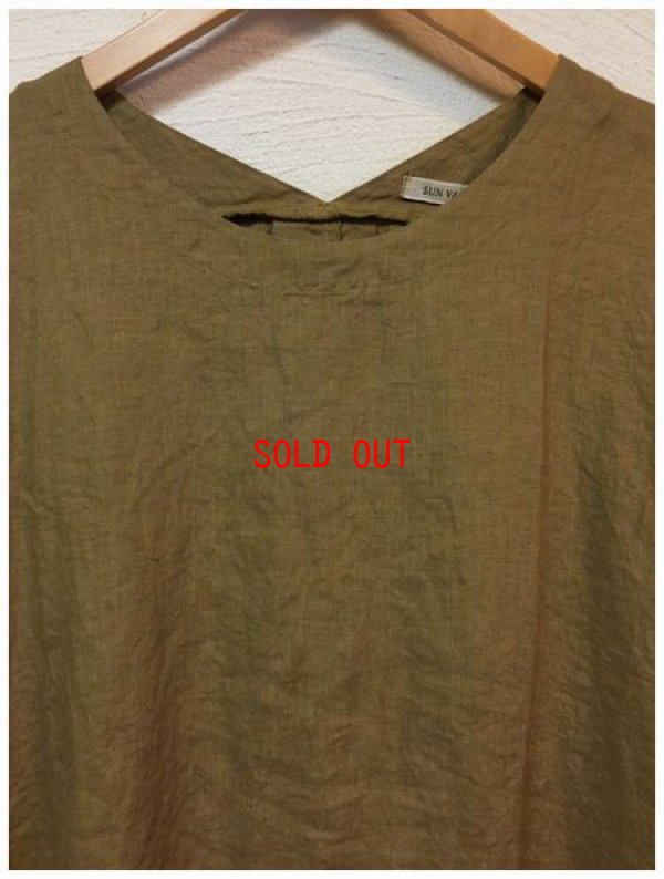 画像7: sun valley(サンバレー）　フレンチリネンフレンチスリーブワンピース