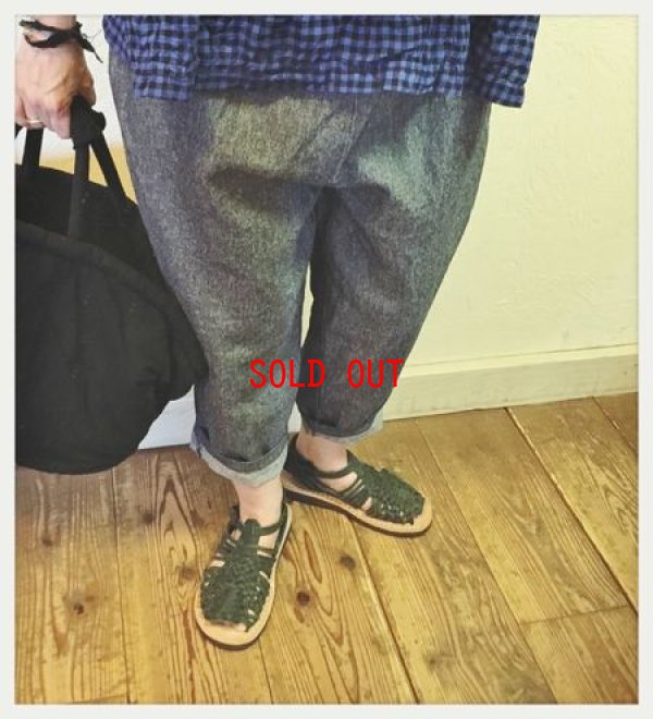 画像3: nachukara(ナチュカラ）　リネンデニムイージーパンツ