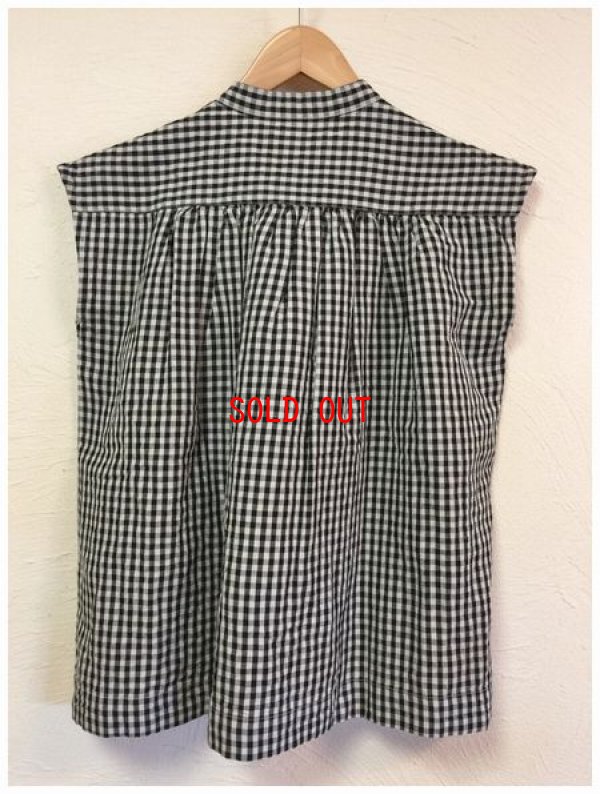 画像4: sun valley(サンバレー）　コットンリネンノースリーブブラウス