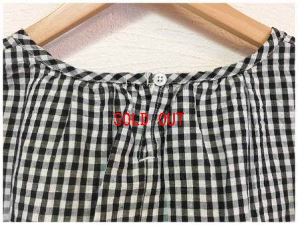 画像12: sun valley(サンバレー）　コットンリネンフリル袖ブラウス