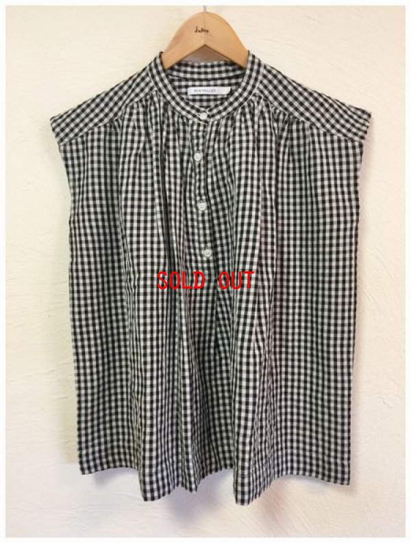 画像3: sun valley(サンバレー）　コットンリネンノースリーブブラウス