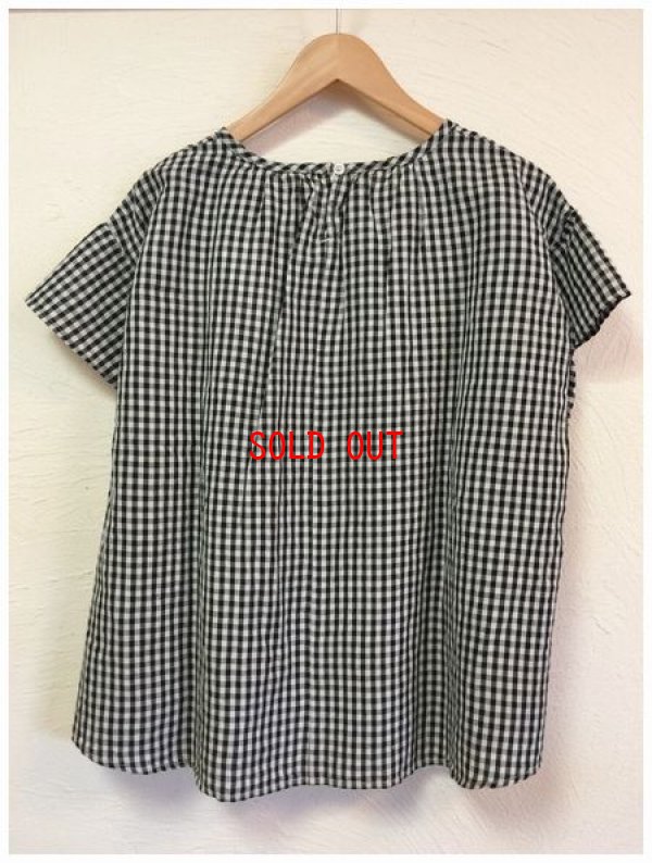 画像10: sun valley(サンバレー）　コットンリネンフリル袖ブラウス