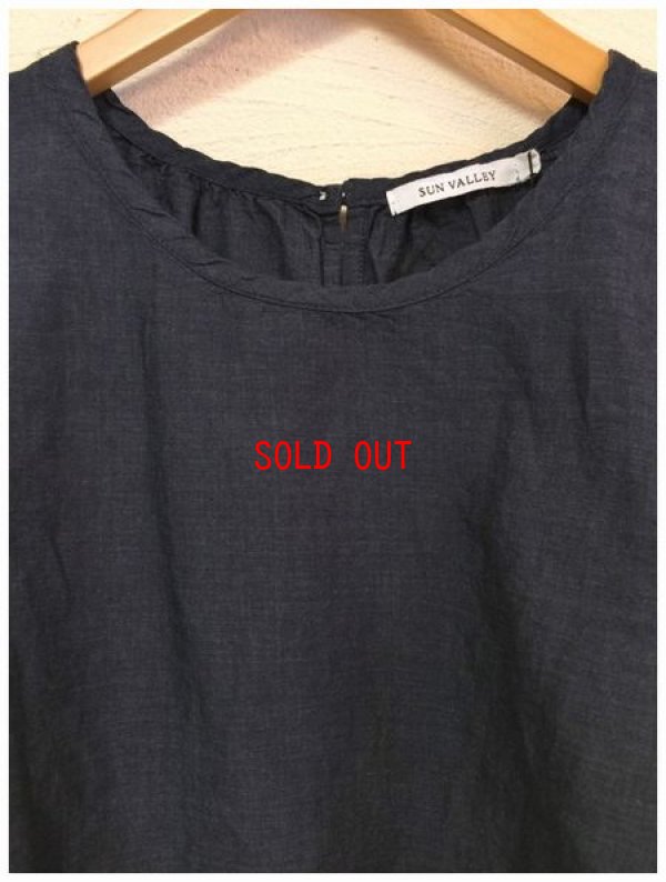 画像11: sun valley(サンバレー）　コットンリネンフリル袖ブラウス