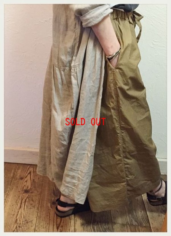 画像4: ichi(イチ）　ホースクロスウエストリボンワイドパンツ