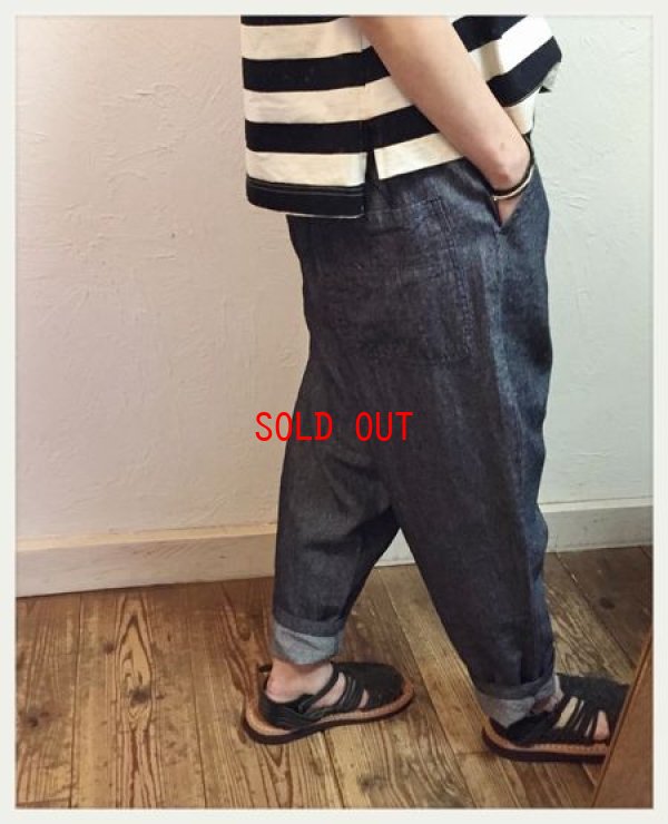 画像5: nachukara(ナチュカラ）　リネンデニムラップパンツ