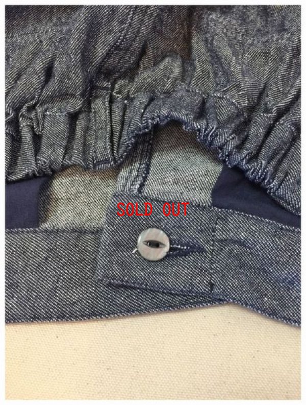 画像11: nachukara(ナチュカラ）　リネンデニムラップパンツ