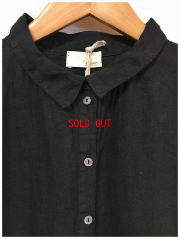 画像8: a+koloni(コロニー）　リネンワッシャーシャツワンピース
