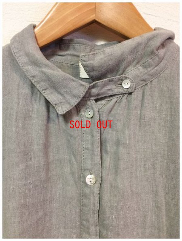 画像9: a+koloni(コロニー）　リネンワッシャーシャツワンピース