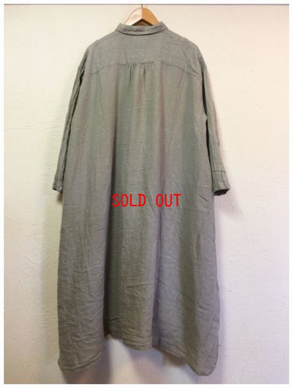 画像7: a+koloni(コロニー）　リネンワッシャーシャツワンピース
