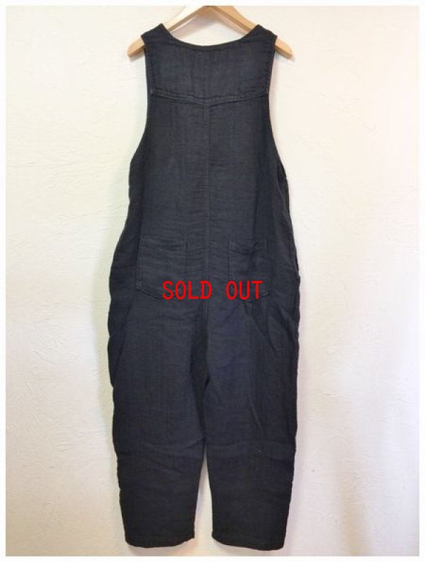 画像5: a+koloni(コロニー）　リネンヘリンボーンオールインワン