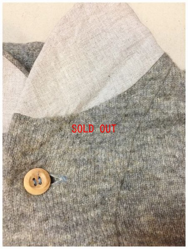 画像11: SORTE(ソルテ）　ローゲージ杢ニット接結ラウンドカラーカーディガン