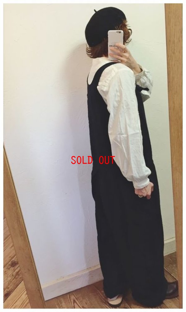 画像3: a+koloni(コロニー）　フレンチリネン起毛オールインワン