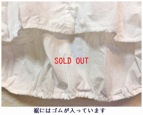 画像12: nachukara(ナチュカラ）　コットンタイプライターロングヘムシャツ