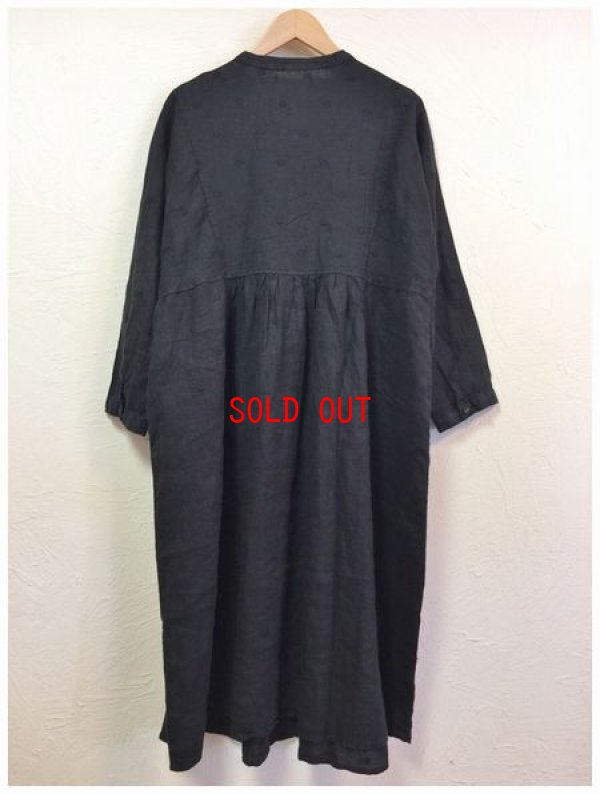 画像7: nachukara(ナチュカラ）　リネンドットシャツワンピース