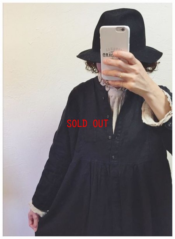 画像3: nachukara(ナチュカラ）　リネンドットシャツワンピース